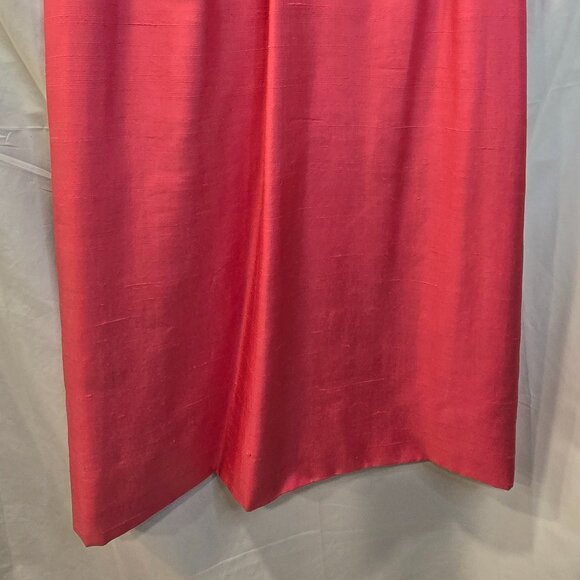 Vintage 40's-50's Paul Sachs Original Dress Pink Size 18 Matching Belt - Picture 6 of 16